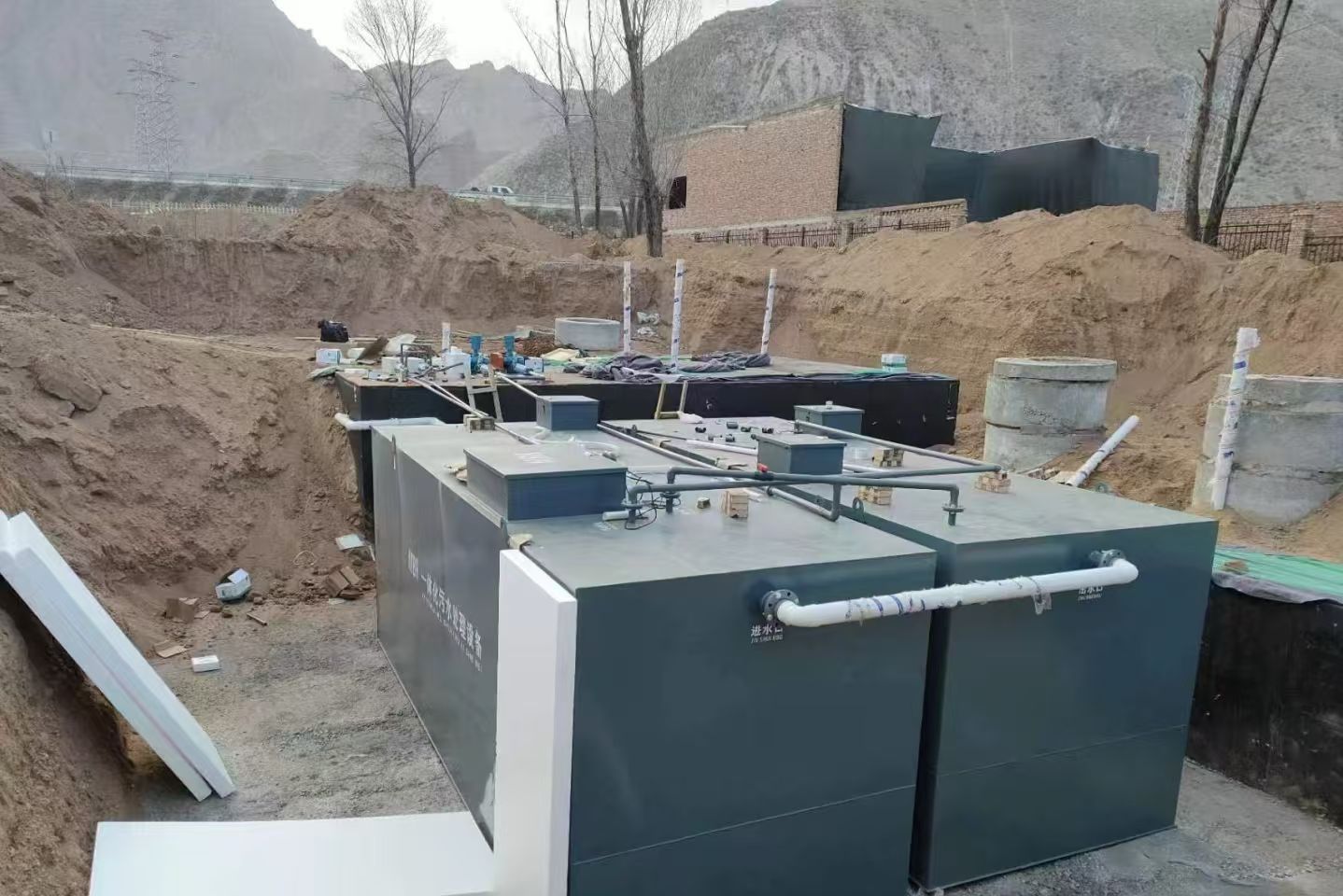 东河镇一体化污水处理设备